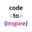 code to inspire Logo
